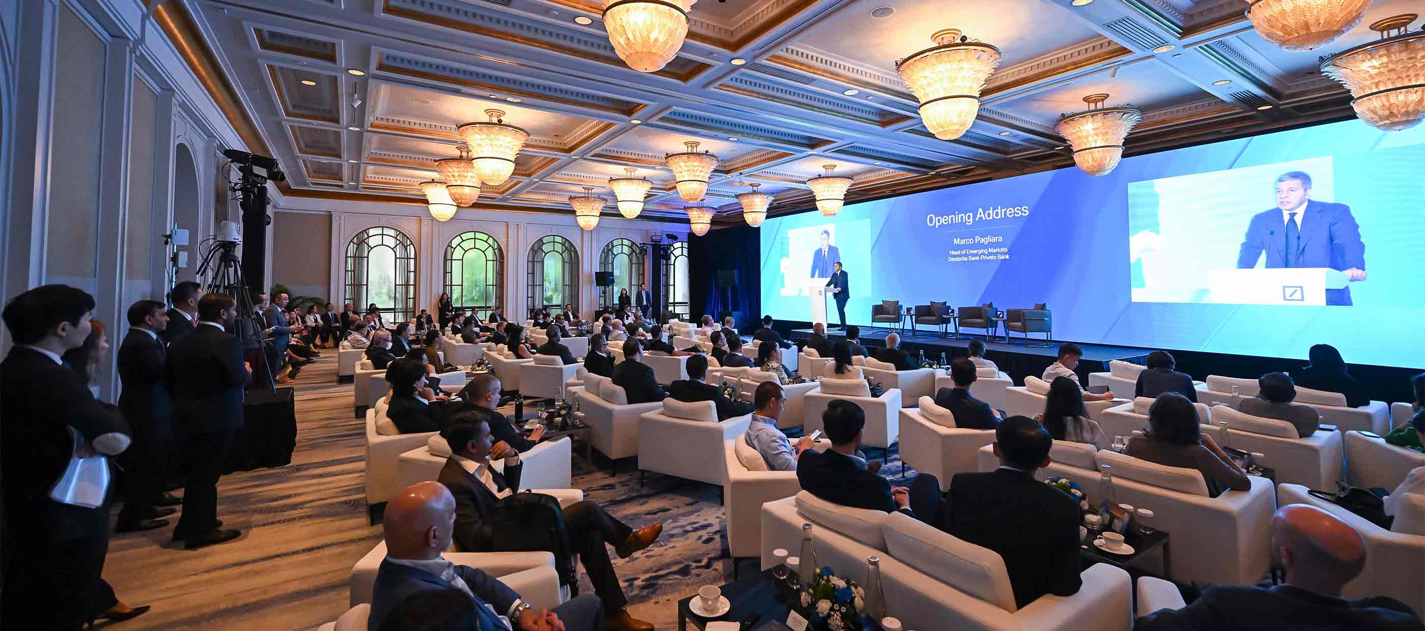 emerging market banner desk