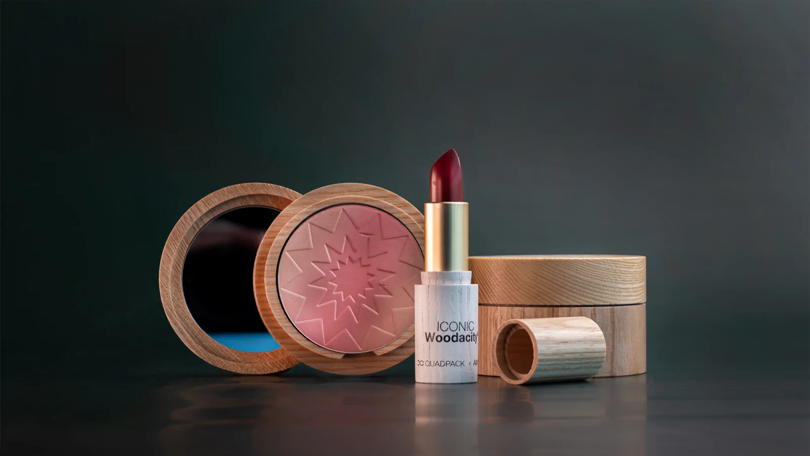 Decorative image of product packaging